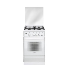 Плита газовая Gefest ПГ 5300-03 0040 белый, конфорок 4 шт, духовка 52 л, 50 см x 85 см x 58.5 см
