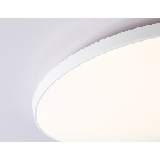 Потолочный светодиодный светильник Ambrella light FZ1222 WH белый IP44 24W 4200K D372*55 (Без ПДУ)