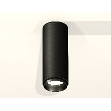 Светильник Ambrella Light XS6343002 SBK/PBK черный песок/черный полированный MR16 GU5.3 (C6343, N6121)