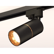 Светильник Ambrella light XT6302020 SBK/PYG черный песок/золото желтое полированное MR16 GU5.3