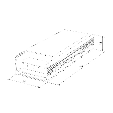 Блок питания 100W 24V IP00 4,16A LST 9A