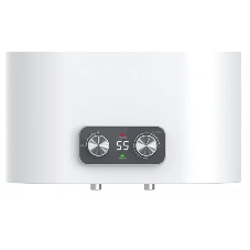 Водонагреватель электрический Philips YB AWH1616/51(50YB) белый, накопительный, 50 л, 2 кВт, настенный, вертикальный, плоский корпус, бак из нержавеющей стали, сухой ТЭН, механическое управление с LED-дисплеем