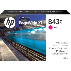 Картридж струйный HP 843C 400мл пурпурный Ink Cartridge