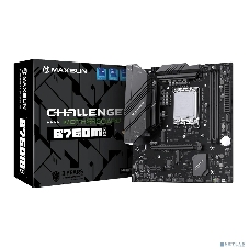 Материнская плата Maxsun MS-Challenger B760M D4 WIFI (Socket 1700, mATX, 2*DDR4(64b), DP/HDMI, 3*SATA3, 2*M.2, 1xPCI-E x16 /1xPCI-E x1, 2*USB 2.0, 4*USB 3.2 GEN1, LAN 1*1G,  Bluetooth 5.2, Wi-Fi 802.11ax, RTL)
