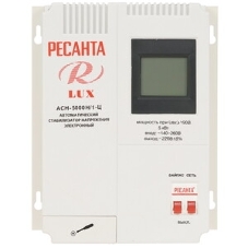 Стабилизаторы напряжения Ресанта АСН-5 000 Н/1-Ц 63/6/16 Стабилизатор Lux 220В±8%, Габариты 260х155х310, Вес 8кг
