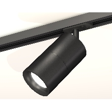 Светильник Ambrella light XT7402021 SBK/PBK черный песок/черный полированный MR16 GU5.3 (A2537, C7402, A2071, C7402, N7011)
