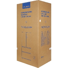 Холодильник Hyundai CM55043F черный стекло трехкамерный, 354/186, морозилка снизу, No Frost, Side by Side