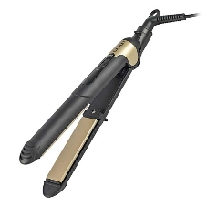 Выпрямитель для волос Galaxy Line GL 4519 черный/золотистый, 24 мм, 180 °C, 1 режим