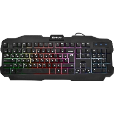 Клавиатура проводная Defender Ultra HB-330L RU, USB, черный