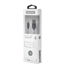 Кабель Cable Qumo MFI опл/мет 1м grey (AP300) (20718)