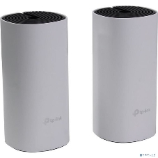 Домашняя Mesh TP-Link Wi-Fi система Deco M4 (1-Pack), 1167 Мбит/с (5 ГГц: до 867 Мбит/с + 2,4 ГГц: до 300 Мбит/с), 2 порта 1000 Мбит/с, 2 встроенные антенны на каждом модуле Deco
