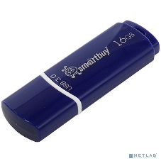 Флешка USB Smartbuy Crown Blue (SB16GbCRW-Bl), 16Gb, USB 3.0, R/W 75/30, синий