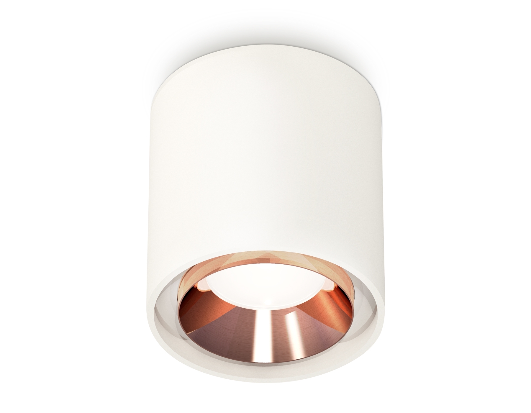 Светильник Ambrella Light XS7722005 SWH/PPG белый песок/золото розовое полированное MR16 GU5.3 (C7722, N7035)