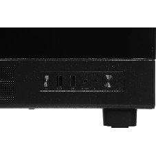 Корпус ACCORD ACC-ZM3B Black, Mini-Tower, чёрный, 1 x 120 мм