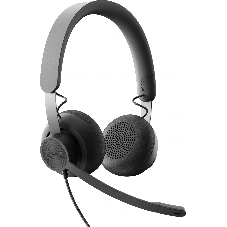 Гарнитура Logitech Zone Wired Teams графит, проводная, USB