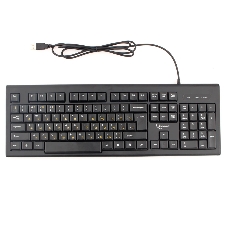 Клавиатура проводная Gembird KB-8354U-BL USB, черный