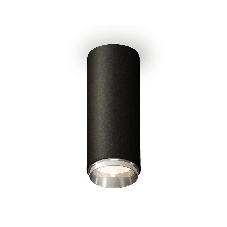 Светильник Ambrella Light XS6343003 SBK/PSL черный песок/серебро полированное MR16 GU5.3 (C6343, N6122)