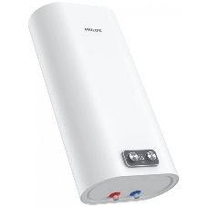 Водонагреватель электрический Philips YB AWH1616/51(50YB) белый, накопительный, 50 л, 2 кВт, настенный, вертикальный, плоский корпус, бак из нержавеющей стали, сухой ТЭН, механическое управление с LED-дисплеем