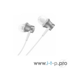 Проводные наушники Xiaomi Mi In-Ear Headphones Basic серебристый, внутриканальные, Jack 3.5 мм
