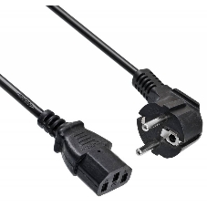 Кабель Buro BU-PCAB-3M-16A IEC C13 Евровилка 3м