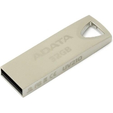 Флешка USB ADATA UV210 (AUV210-32G-RGD), 32Gb, USB 2.0, R/W 15/5, золотистый