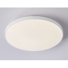 Потолочный светодиодный светильник Ambrella light FZ1222 WH белый IP44 24W 4200K D372*55 (Без ПДУ)