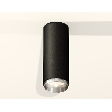 Светильник Ambrella Light XS6343003 SBK/PSL черный песок/серебро полированное MR16 GU5.3 (C6343, N6122)