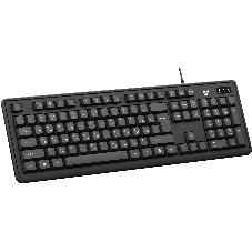 Клавиатура Oklick K175 проводная, USB Type-A, чёрный