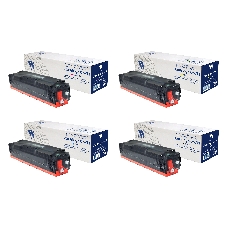 Комплект картриджей NVP совместимых NV-067H CMYK для Canon MF651Cw/655Cdw/657Cdw/LBP631Cw/633Cdw (3130Bk/2350Color)