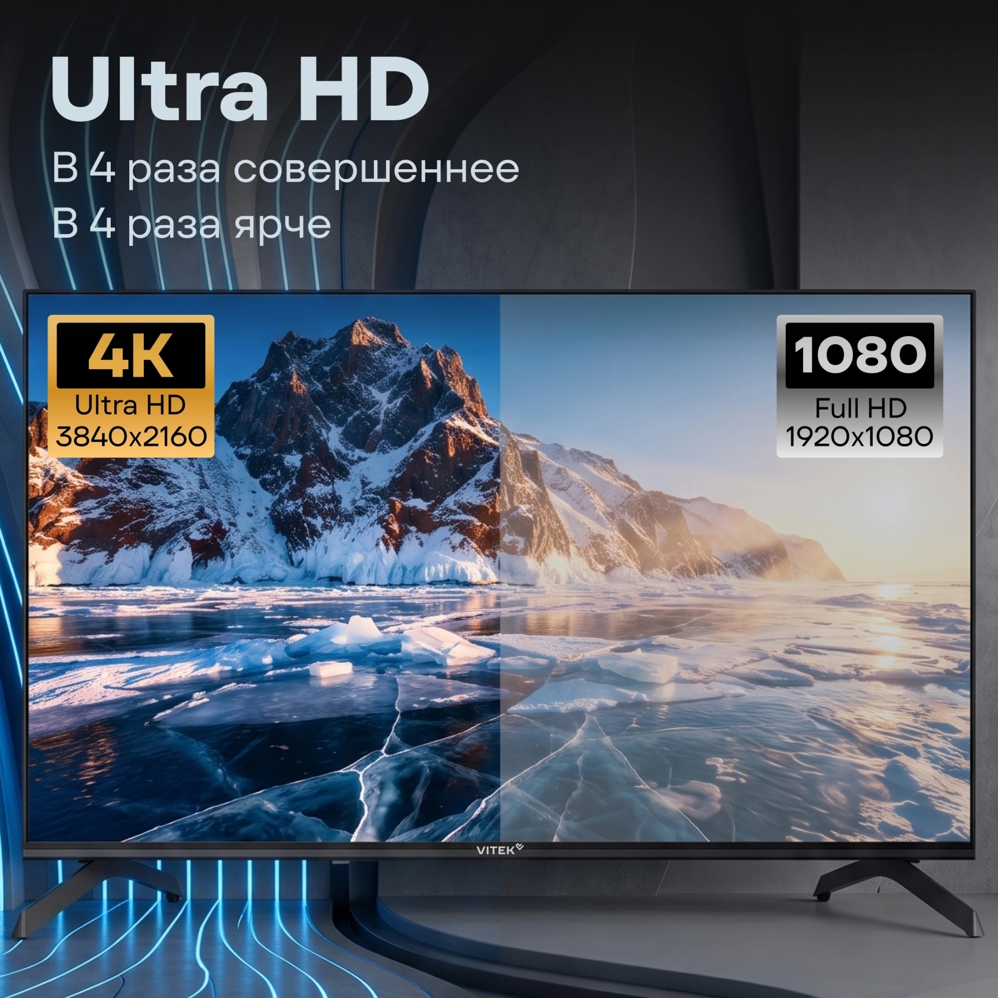 Телевизор LED Vitek 43