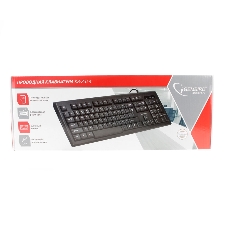 Клавиатура проводная Gembird KB-8354U-BL USB, черный