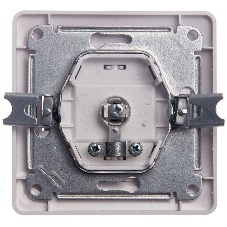 Механизм розетки TV 1-м СП Glossa проходной 4DB белый SchE GSL000192