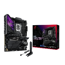 Материнская плата ASUS ROG STRIX Z890-E GAMING WIFI, LGA 1851, Intel Z890, 4xDDR5, 4xSATA, 7xM.2, 1xPCIe 5.0 x16, 1xPCIe 4.0 x16, 1xHDMI, 1xDP, 2xUSB-C Thunderbolt 4, 7xUSB-A 3.2 Gen 2, 3xUSB-A 3.2 Gen 1, 2xUSB-C 3.2 Gen 2x2, 1x 5Gb LAN, 2x3.5 мм, 7.1, ATX