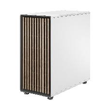 Компьютерный корпус без блока питания Fractal Design North XL TG Dark Tint, Full-Tower, 3x140мм, 2xUSB-A 3.2 + 1xUSB 3.2 Type-C E-ATX, ATX, mATX, mITX Wood panel, Chalk белый