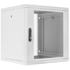 Шкаф настенный ЦМО ШРН-М-12.500 12U 600x520мм пер.дв.стекл съемные бок.пан. 50кг серый