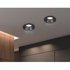 Светильник Ambrella light TN1188 BK черный GU5.3 IP65 87*87*44
