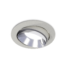 Комплект встраиваемого поворотного светильника Ambrella light XC7653022 SGR/PSL серый песок/серебро полированное MR16 GU5.3 (C7653, N7032)