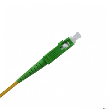 Оптический патчкорд NEOMAX (NMO-SC/APC-SC/APC-SM-1M) SC/APC-SC/APC, OS2, Singlemode, Simplex, 9/125, LSZH, Yellow, 1м
