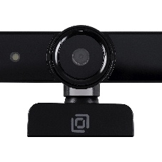 Веб-камера OKLICK OK-C031FH 1920x1080, 30 кадр/с, USB Type-A, микрофон (шумоподавление), автоматическая фокусировка, универсальное крепление