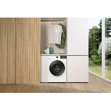 Стиральная машина Gorenje WDG2P854A3C2/C, белая, загрузка фронтальная 8 кг, 1400 об/мин, класс A