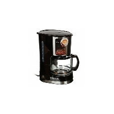 Кофеварка капельная Redmond RCM-M1507 черный/серебристый, исп. кофе - молотый, 0.6 л, 600 Вт