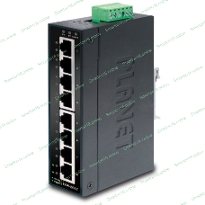 Коммутатор IGS-801T индустриальный неуправляемыйIP30 Slim type 8-Port Industrial Gigabit Ethernet Switch (-40 to 75 degree C)