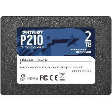Накопитель SSD Patriot P210, 2Tb, SATA III, 2.5