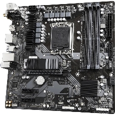 Материнская плата Gigabyte B760M DS3H AX DDR4 (V1.2/V1.3), LGA 1700, Intel B760, 4xDDR4, 4xSATA, 2xM.2, 1xPCI-E 4.0 x16, 2xPCI-E 4.0 x1, 1xHDMI, 2xDP, 1x 2.5Gb LAN, 3xUSB 3.2 Gen 1, 2xUSB 2.0, 3x3.5 мм, 7.1, Micro-ATX