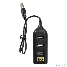 USB-концентратор ExeGate EX293976RUS DUB-42 (кабель-адаптер USB2.0 --> 4xUSB2.0, Plug&Play, черный)