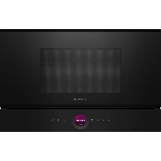 Встраиваемая микроволновая печь Bosch BER7321B1 900Вт, 5 режимов, кварцевый гриль,инвертер, 21 л, черный, петли справа