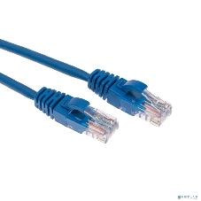Патч-корд U/UTP Rexant cat.6, RJ45-RJ45, неэкранированный, 26AWG, LSZH, синий, 3 м