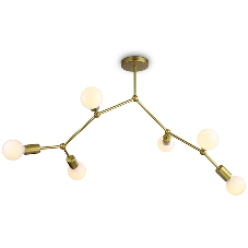 Светильник Ambrella light TR8038/6 BS латунь E27*6 max 40W D670*590