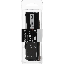 Оперативная память Kingston Fury Beast Black RGb, DDR5, 8Gb (1x8Gb), 5600MHz, CL36, DIMM, с радиатором, RGb, черный