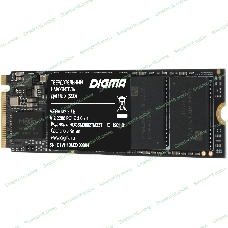 Накопитель SSD Digma Mega M2, 2048 Gb, PCIe 3.0 x4, M.2 2280, NVMe, R/W 3300/3000
